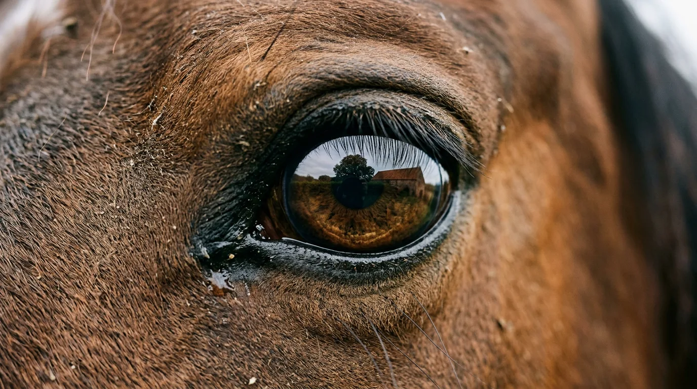 Un regard de cheval, Poney Club du Val de Saône, Sathonay-Camp