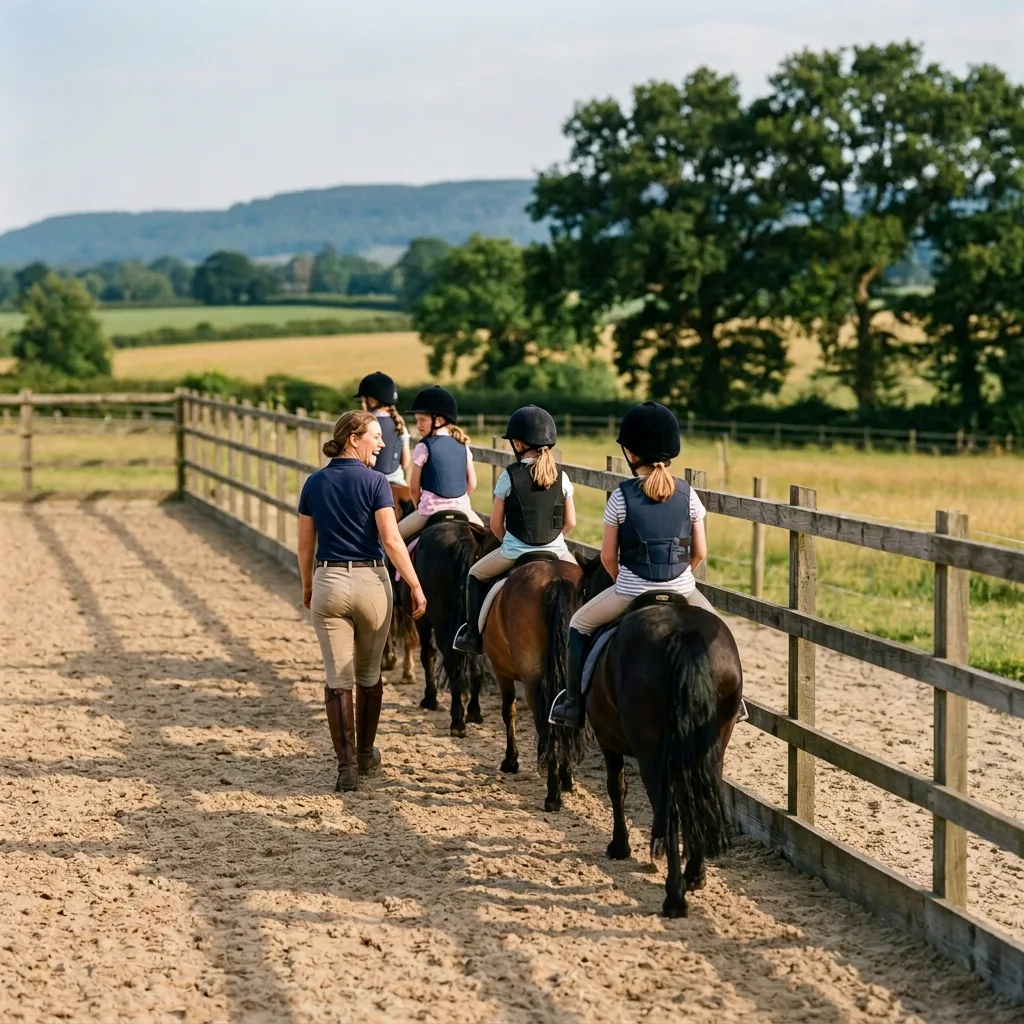 Cours de poney à Sathonay-Camp, Rhône